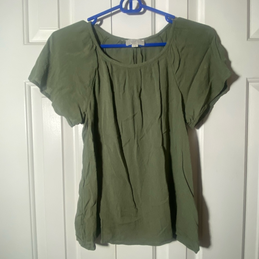 LOFT Sage Green Women's Blouse